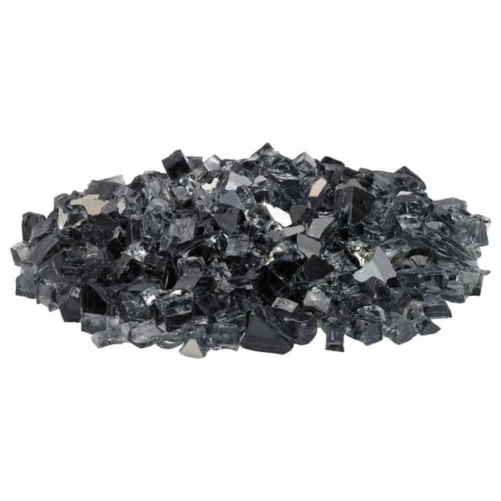 1/2" Gray Reflective Fire Glass by American Fire Products