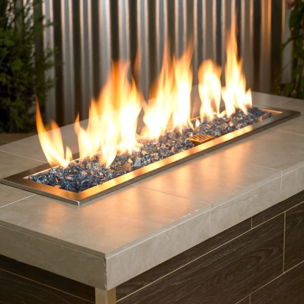 1/2" Pacific Blue Fire Glass by American Fire Products