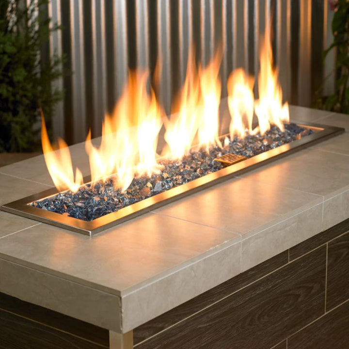 1/2" Pacific Blue Fire Glass by American Fire Products