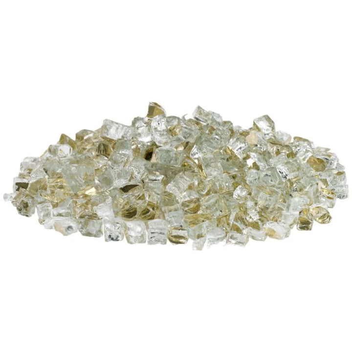 1/2" Gold Reflective Fire Glass by American Fire Products