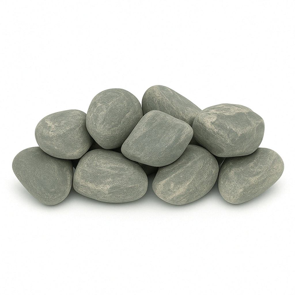 Lite Stone Cobble - Set of 12 by American Fire Products