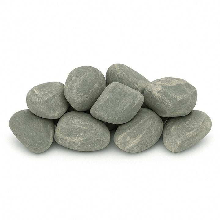 Lite Stone Cobble - Set of 12 by American Fire Products