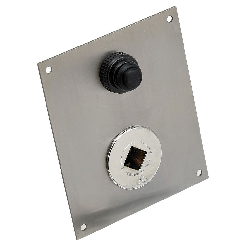Push Button Ignitor Mounting Plate by American Fire Products