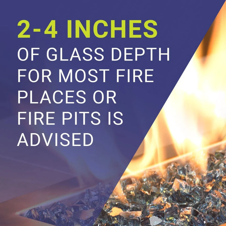 1/2" StarFire Fire Glass by American Fire Products