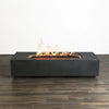 72" x 28" Rectangle Beton Concrete (GFRC) Gas Fire Pit by Starfire Designs