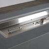 72" x 28" Rectangle Beton Concrete (GFRC) Gas Fire Pit with Hidden Propane Tank - Natural Gray by Starfire Designs