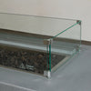 72" x 28" Rectangle Beton Concrete (GFRC) Gas Fire Pit with Hidden Propane Tank - Natural Gray by Starfire Designs