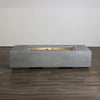 72" x 28" Rectangle Beton Concrete (GFRC) Gas Fire Pit Natural Gas - Natural Gray by Starfire Designs