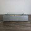 72" x 28" Rectangle Beton Concrete (GFRC) Gas Fire Pit Natural Gas - Natural Gray by Starfire Designs