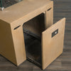 72" x 28" Rectangle Beton Concrete (GFRC) Gas Fire Pit with Hidden Propane Tank - Sand by Starfire Designs