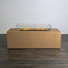 72" x 28" Rectangle Beton Concrete (GFRC) Gas Fire Pit with Hidden Propane Tank - Sand by Starfire Designs