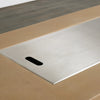 72" x 28" Rectangle Beton Concrete (GFRC) Gas Fire Pit - Sand by Starfire Designs