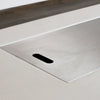 72" x 28" Rectangle Beton Concrete (GFRC) Gas Fire Pit - White by Starfire Designs