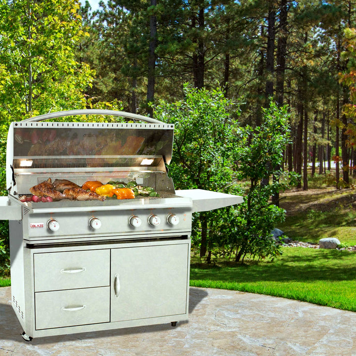 Blaze Grill Cart for 32" Gas or Charcoal Grill