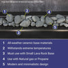 Natural Lite Stone Cobble - Set of 12 by American Fire Products