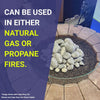 Natural Lite Stone Cobble - Set of 12 by American Fire Products