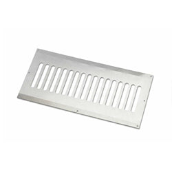 HPC fire pit venting panel made of durable stainless steel, designed to provide proper airflow and safety for outdoor fire pit installations