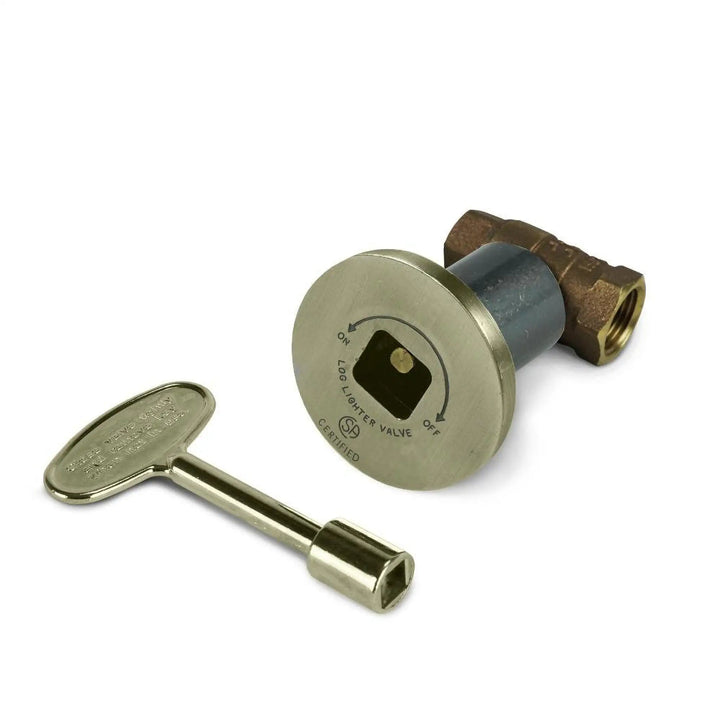 Starfire Designs Decorative Gas Key Valve Kit in Antique Copper finish, perfect for enhancing the control and aesthetics of outdoor fire pits and modern gas fire bowls-1/2"