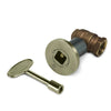 Starfire Designs Decorative Gas Key Valve Kit in Antique Copper finish, perfect for enhancing the control and aesthetics of outdoor fire pits and modern gas fire bowls-3/4"