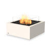 The EcoSmart Fire Base 30 Bone is a propane fire pit table with a glass wind guard, designed for luxury outdoor entertaining. The bone-colored concrete body provides a sleek, contemporary aesthetic, while the wind guard stabilizes the flames, making it ideal for backyards, patios, and commercial settings.

