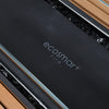 Close-up view of the EcoSmart Fire XL900 burner cover, showcasing the durable black finish with the EcoSmart Fire logo. This protective accessory keeps the ethanol burner safe from dust, moisture, and outdoor elements. Designed for premium fire pits and modern fire tables.