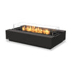 The EcoSmart Fire Cosmo 50 Graphite Propane Gas Fire Pit includes a stainless steel burner, propane compatibility, and a protective glass wind guard for added safety. With a graphite concrete finish, this outdoor fire pit enhances patios and backyards, providing a modern fire feature for cozy gatherings.

