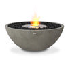 The EcoSmart Fire Mix 850 Natural Fire Pit is crafted from durable natural concrete with a stainless steel burner, creating an inviting and sophisticated fire feature. This outdoor patio fire pit runs on sustainable bioethanol fuel, making it an eco-conscious alternative to traditional gas fire bowls.
