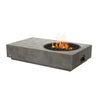 Featuring a propane burner, the EcoSmart Fire Tequila 50 Natural is a modern gas fire pit with a sleek, industrial aesthetic. Its rectangular fire table design provides a spacious fire feature, perfect for outdoor entertaining and backyard ambiance.
