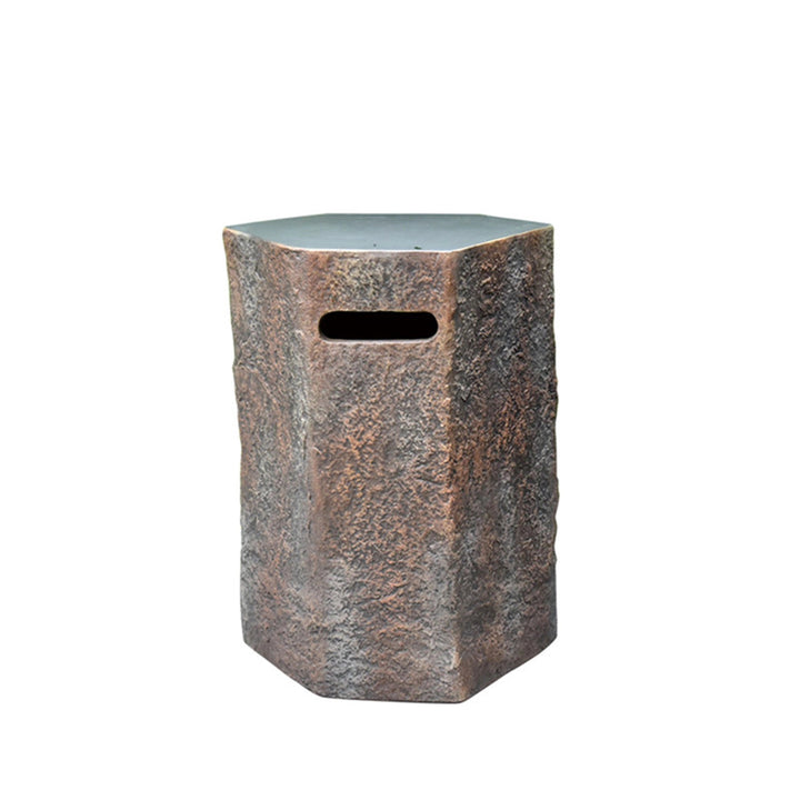 19" x 15" Hexagon Columbia Propane Tank Cover by Elementi