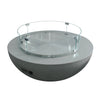 29" Round Lunar Stainless Steel Burner Cover by Elementi