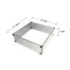 22" Square Manhattan Glass Wind Guard by Elementi