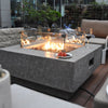 22" Square Manhattan Glass Wind Guard by Elementi