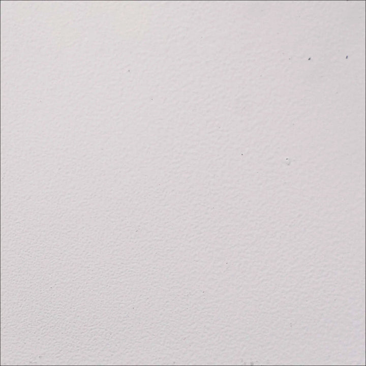 White Hammertone color swatch for the Mill 40-inch Square Steel Gas Fire Pit. This swatch highlights the smooth, durable finish of the modern outdoor fire pit