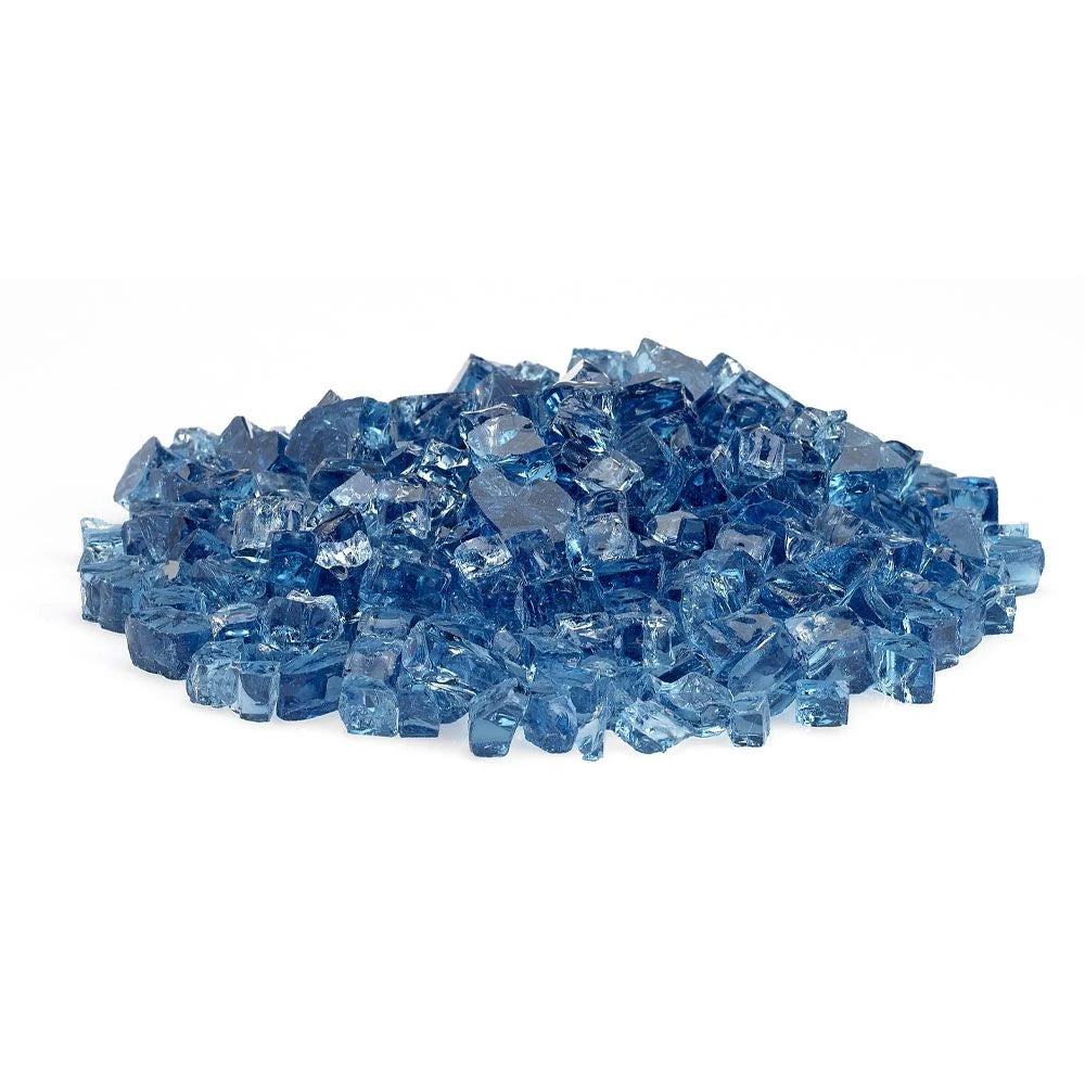 1/2" Pacific Blue Fire Glass by American Fire Products
