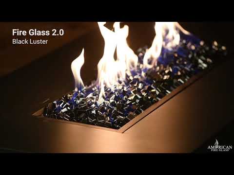 1/2" Luster Fire Glass 2.0 Cubes by American Fire Products