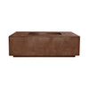 The Prism Hardscapes Portos 68 Propane Fire Table in a cafe finish, featuring a sleek, rectangular shape and smooth surface. This outdoor fire pit is designed with clean, modern lines, making it perfect for contemporary patio settings. With its 68-inch length, the fire table provides ample space for both warmth and style. Ideal for backyard gatherings, the fire table adds a touch of luxury to any outdoor area.