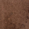 Close-up of the Prism Hardscapes Tavola 2 Gas Fire Pit in Cafe, showcasing its rich brown textured surface. This fire pit offers a warm, natural aesthetic perfect for outdoor settings. Ideal for modern outdoor fire pit designs, it features a smooth yet rustic surface, providing a luxurious and durable feel for any backyard or patio setting.