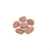 Rasmussen Vented FireStones Assortment Pack in Adobe Red, extra-large size, displaying six realistic stone shapes ideal for creating a natural-looking, vented gas fireplace. These fire stones bring a warm adobe red tone, enhancing the visual appeal of your indoor or outdoor fire pit. Perfect for an authentic look with heat resistance for safety and durability.