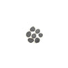 Extra-small size dark gray stones from the Rasmussen Vented FireStones Assortment Pack, consisting of six petite, round-shaped stones. Perfect for adding subtle details to vented gas fireplaces, these stones offer a natural touch for a cozy indoor fire display, blending aesthetics and functionality.