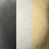 Rasmussen vented FireStones swatch in a Black, White, and Beige mix, displaying a harmonious blend of contrasting tones for versatile use in fire pits and fireplaces, adding depth and visual interest. Fire stone colors, fireplace accents, gas fire pit stones.