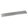 48-inch linear burner cover by American Fire Products, crafted from durable stainless steel with a sleek brushed finish and center handle—designed to protect fire pit burners while adding a modern, polished touch.