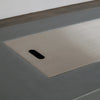 Linear Beton Stainless Steel Burner Cover by Starfire Designs
