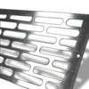 Detailed close-up of the Starfire Designs Mason Venting Panel, emphasizing the sleek, rectangular openings that offer optimal air circulation for gas fire pits. The durable material and modern design make it suitable for outdoor fire pits, ensuring both functionality and a clean, contemporary look in your outdoor fire pit installation