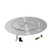 variant:30" Pan/24" Ring / Propane / Built-In Connection Kit