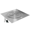 variant:48" Pan/36" Ring /Natural Gas / Built-In Connection Kit