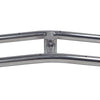 Close-up of a stainless steel fire pit burner assembly, showcasing its robust and durable construction designed for outdoor fire pits