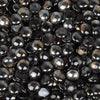 Close-up of Starfire Glass Reflective Fire Drops in Bronze (10lbs), highlighting warm, amber-hued, glossy, and durable tempered fire glass. Designed for fire pits, fireplace inserts, and patio fire tables, delivering a radiant, earthy glow.