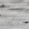 Close-up of the wood grain texture on The Outdoor Plus 108" Catalina Gas Fire Pit in ivory. The concrete's detailed grain finish replicates the look of natural wood, providing a rustic yet durable fire pit option for outdoor use. This texture adds character to the fire pit, blending with natural environments.