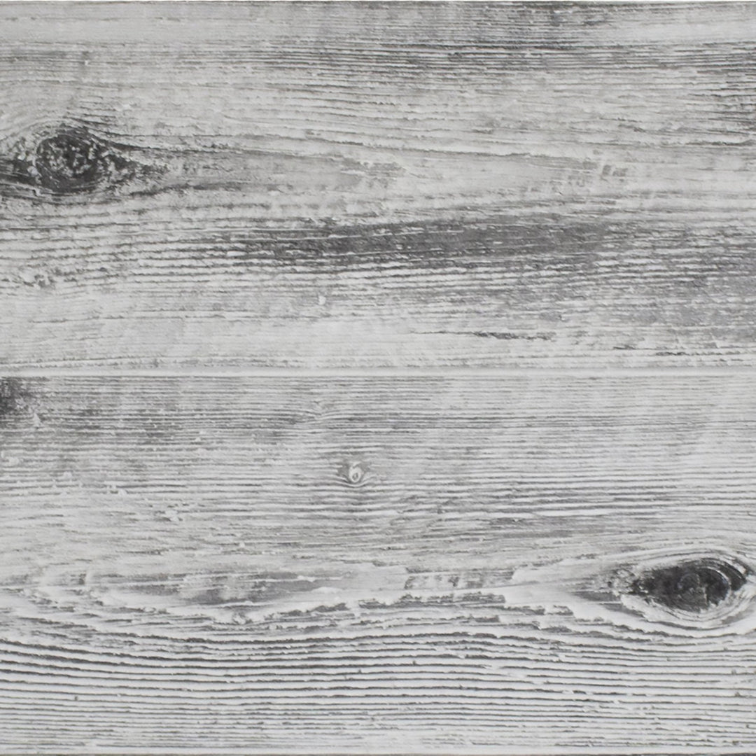 A close-up view of The Outdoor Plus 108" Coronado Wood Grain Concrete Gas Fire Pit, highlighting its ivory wood grain texture. The durable concrete construction mimics the appearance of natural wood, offering the beauty of wood with the strength of concrete. Designed for residential and commercial outdoor settings.