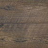 Close-up of The Outdoor Plus 108" Coronado wood grain concrete gas fire pit in Oak, highlighting the realistic wood grain texture molded into the concrete surface. This detailed texture mimics aged wood, giving the fire pit a rustic and natural aesthetic while maintaining the durability and strength of concrete. The perfect addition to outdoor spaces seeking a blend of modern functionality and rustic charm.